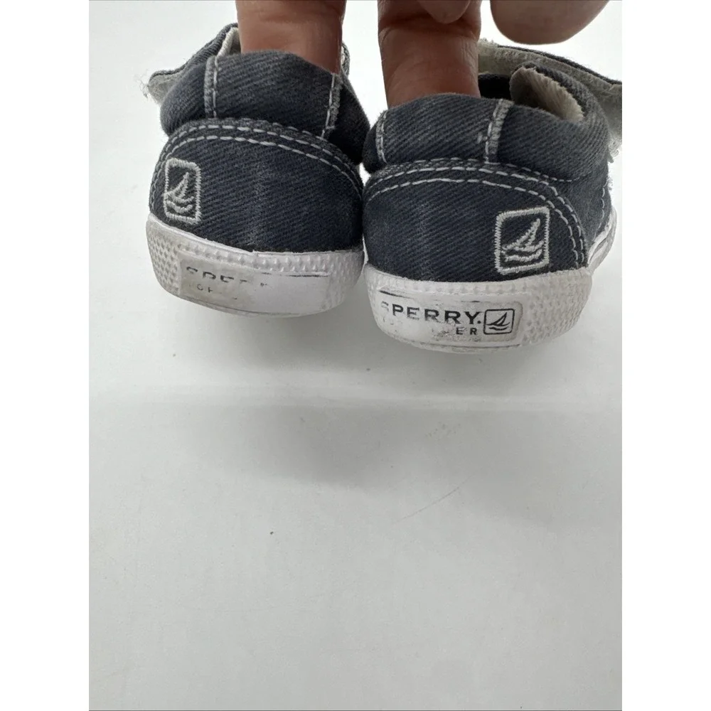 Sperry Top Sider‎ Halyard Shoes Blue Infant Size 1M Preppy